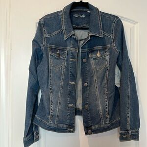 Riders by Lee Indigo Women's Denim Jacket, Weathered, Large